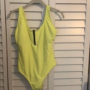 TARGET One piece neon bathing suit